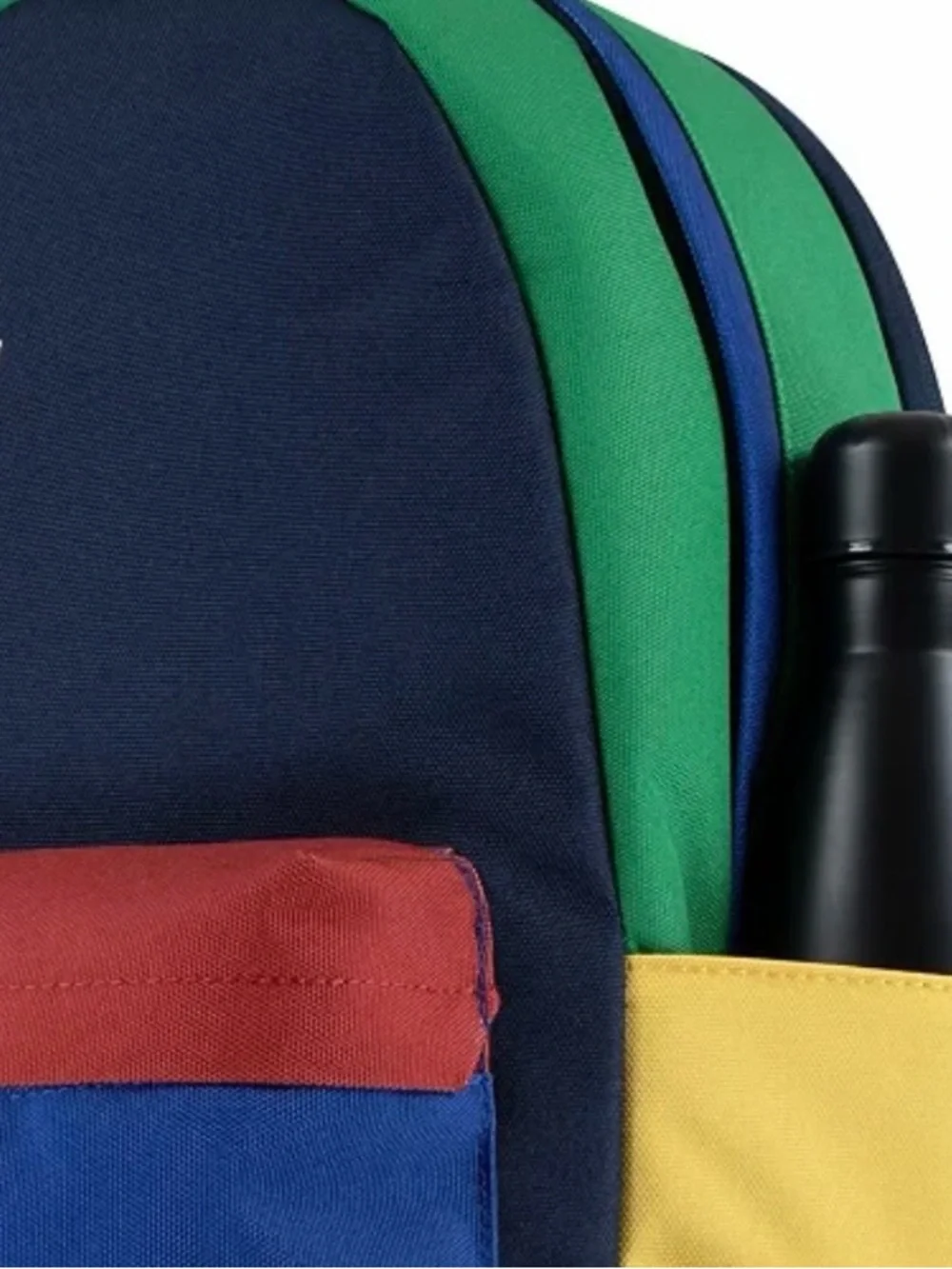 New Polo Ralph Lauren Embroidered Pony Logo Color-Block Backpack Unisex One Size
